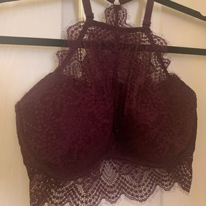 PINK Eyelash Lace Bralette *NWOT*